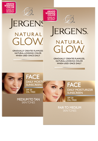 Jergens Natural Glow Face Daily Moisturizer with SPF 20