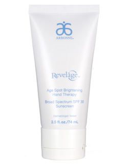 Arbonne Revelâge Age Spot Brightening Hand Therapy Broad Spectrum SPF 30