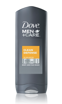 Dove Men+Care Clean Defense Body and Face Wash