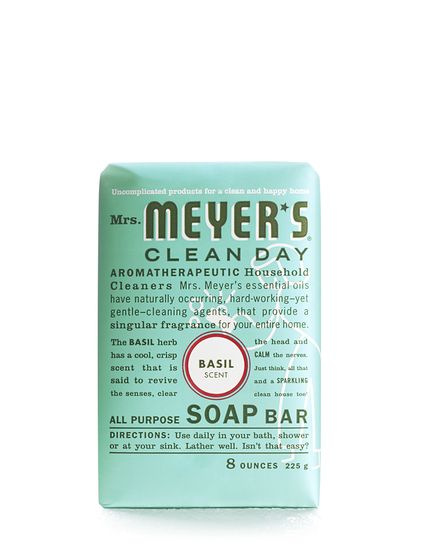Mrs. Meyer's Clean Day All Purpose Basil Soap Bar