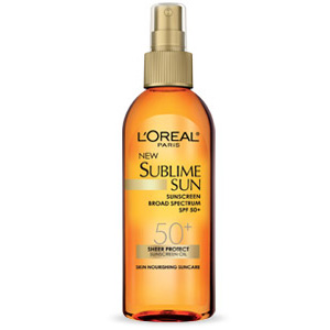 L'Oreal Sublime Sun Advanced Sunscreen Oil Spray SPF 50+