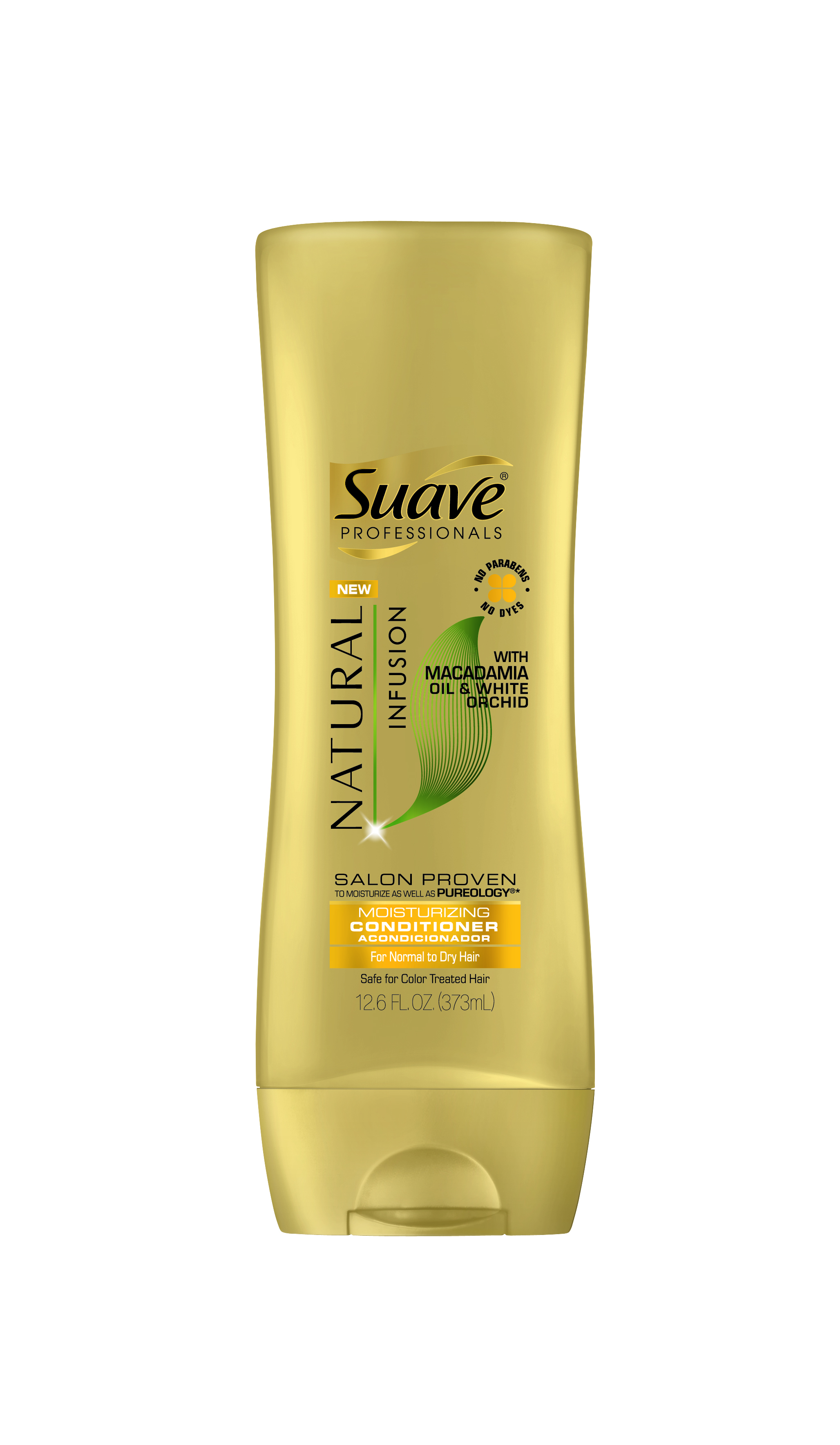 Suave Professionals Natural Infusion Moisturizing Conditioner with Macadamia Oil & White Orchid