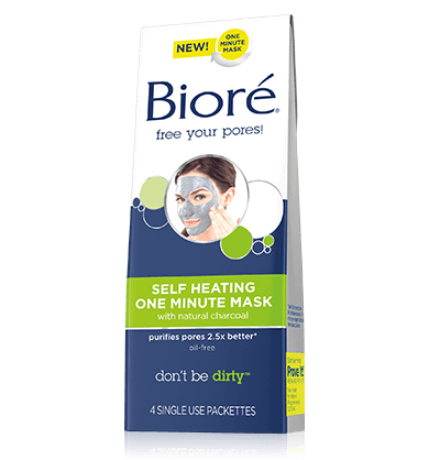 Bioré Self Heating One Minute Mask