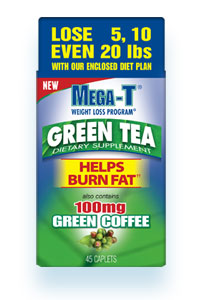 Mega-T Green Tea with 100 mg Green Coffee