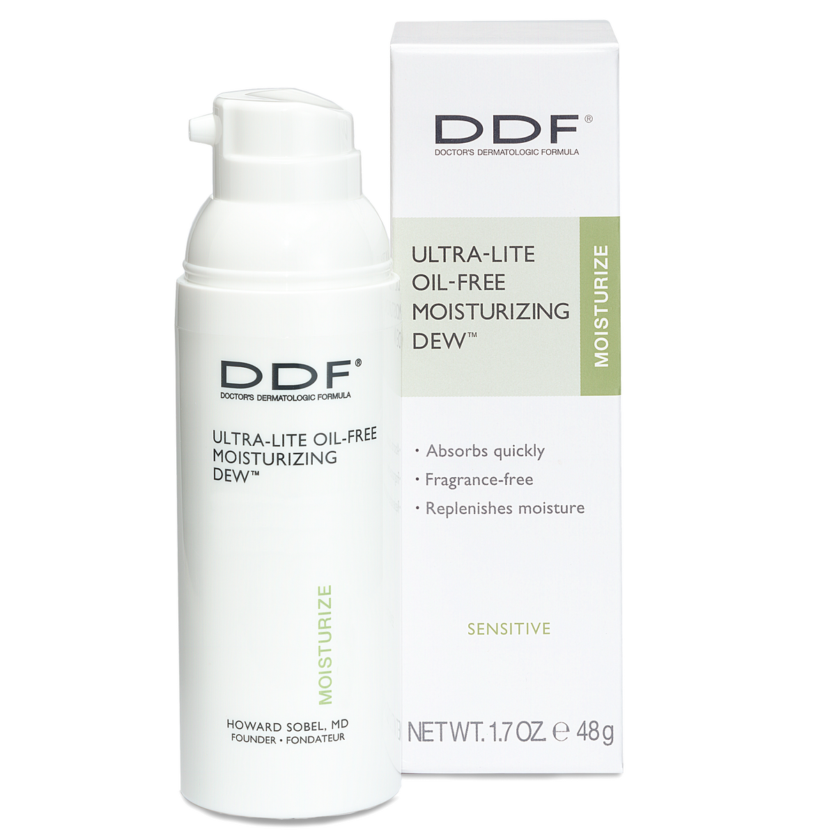 DDF® Ultra Lite Oil Free Moisturizing Dew