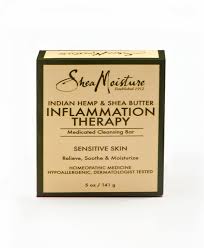 Shea Moisture Indian Hemp & Shea Butter Inflammation Therapy Medicated Soap
