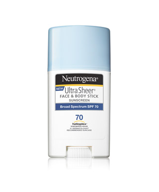 Neutrogena Ultra Sheer Face + Body Stick Sunscreen Broad Spectrum SPF 70