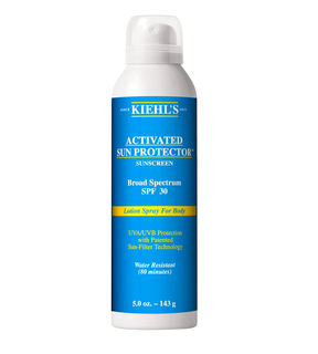 Kiehl's Activated Sun Protector Spray Lotion for Body SPF 30