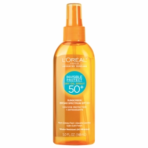 L'Oreal Paris Sublime Sheer Protect Sunscreen Oil Spray SPF 50+,