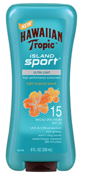 Hawaiian Tropic Island Sport Ultra Light Lotion Sunscreen