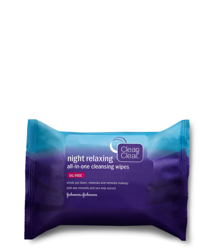 Clean & Clear Night Relaxing All-In-One Cleansing Wipes