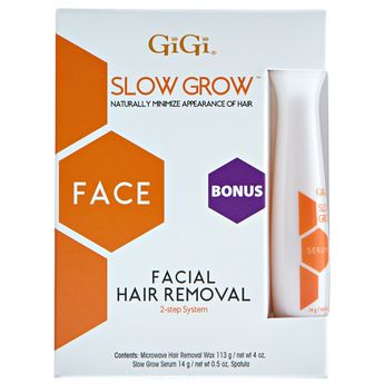 GiGi Two Step Slow Grow Facial Hair Removal System
