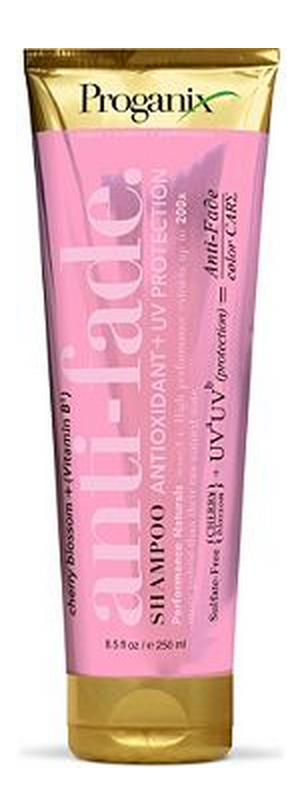 Proganix Anti-Fade Shampoo Antioxidant + UV Protection