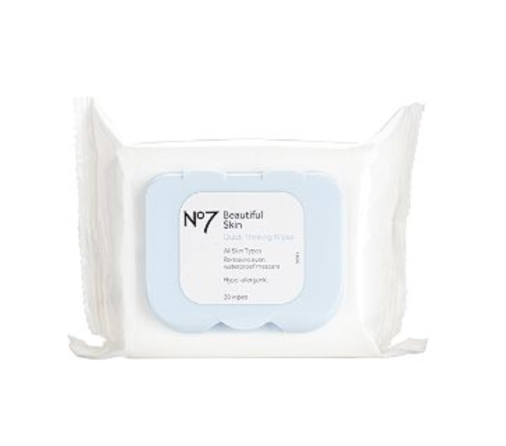 Boots No7 Beautiful Skin Quick Thinking 4-in-1 Wipes