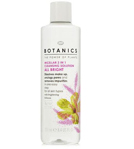 Botanics All Bright Micellar 3 in 1 Cleansing Solution