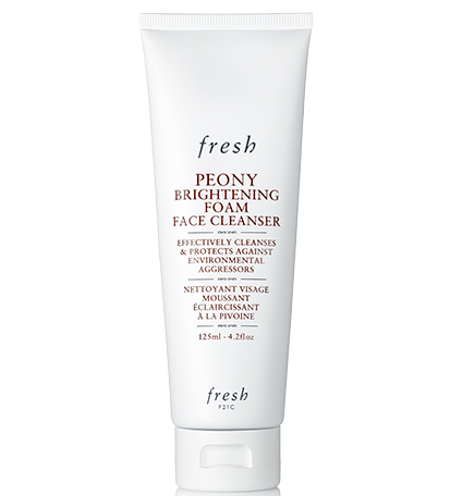 Fresh Peony Brightening Foam Face Cleanser