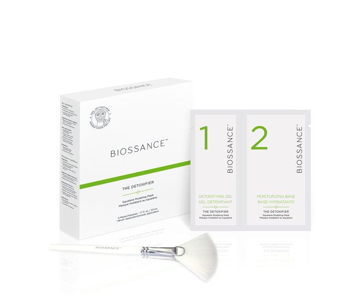 Biossance The Detoxifier Squalane Modeling Mask