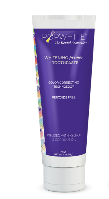 Popwhite Whitening Primer + Toothpaste