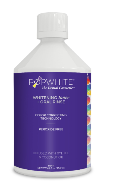 Popwhite Whitening Toner + Oral Rinse