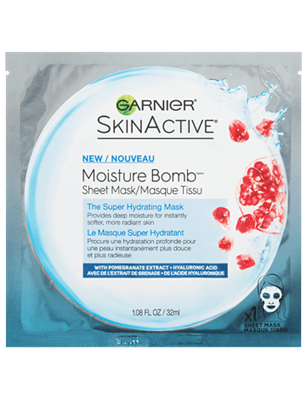 Garnier Fructis SkinActive Moisture Bomb The Super Hydrating Sheet Mask - Hydrating