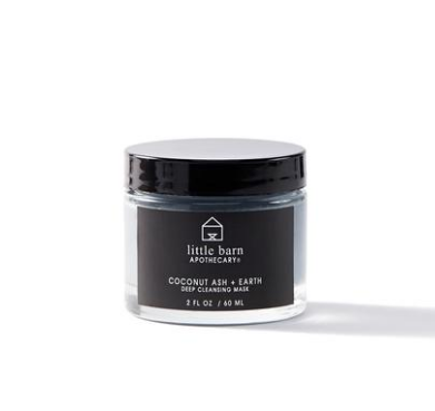 Little Barn Apothecary Coconut Ash + Earth Deep Cleansing Mask