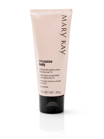 TimeWise Body Hand and Décolleté Cream Sunscreen Broad Spectrum SPF 15