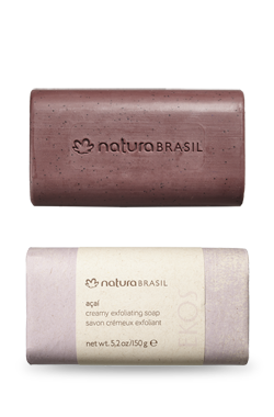 Natura Brasil Acai Creamy Exfoliating Soap