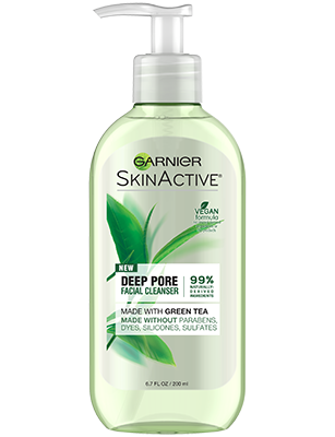 Garnier SkinActive Deep Pore Face Wash with Green Tea