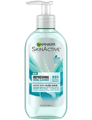 Garnier SkinActive Refreshing Facial Wash with Aloe