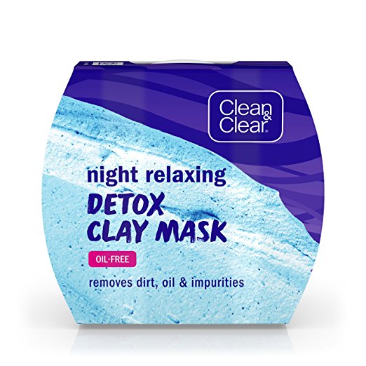 Clean & Clear Night Relaxing Detox Clay Mask
