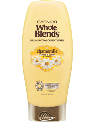 Garnier Whole Blends Illuminating Conditioner with Chamomile Flower & Honey Extracts