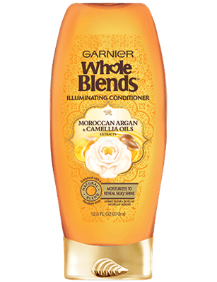 Garnier Whole Blends Illuminating Conditioner Moroccan Argan and Camellia Oils Extracts