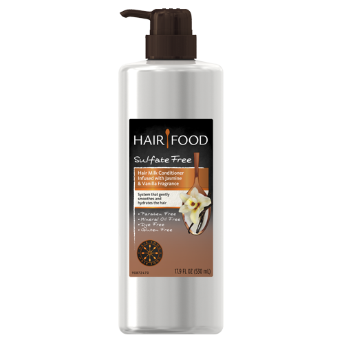 Hair Food Sulfate Free Hair Milk Cleansing Conditioner Infused With Jasmine & Vanilla Fragrance
