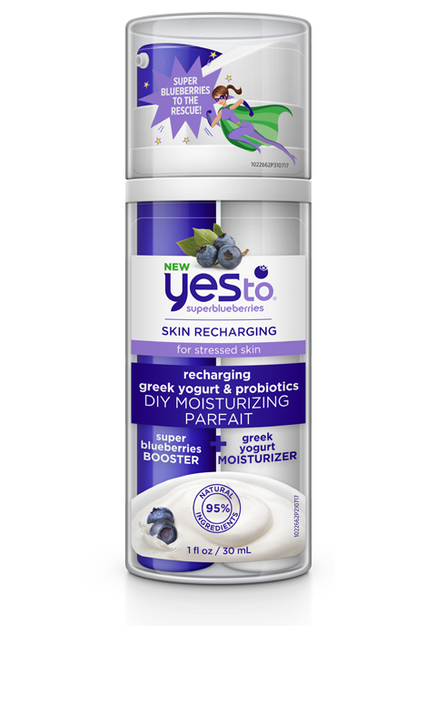 Yes To Superblueberries Greek Yogurt & Probiotic DIY Moisturizing Parfait Moisturizer + Booster