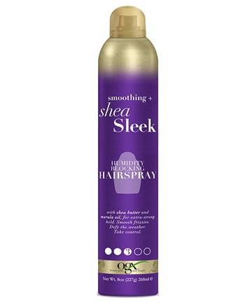 OGX Smoothing + Shea Sleek Humidity Blocking Hairspray