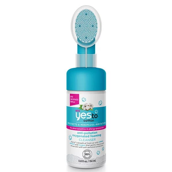 Yes to Cotton Anti-Pollution Oxygenated Foaming Cleanser
