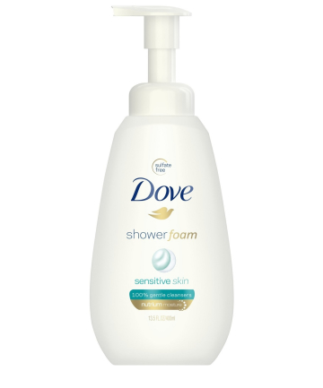 Dove Shower Foam Sensitive Skin Foaming Body Wash