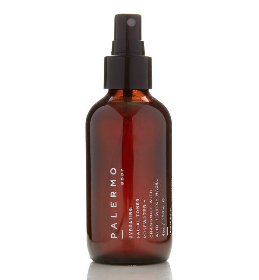 Palermo Body Hydrating Facial Toner - Rosewater + Chamomile