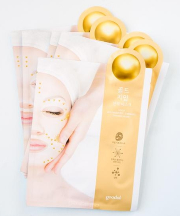 Goodal Gold Acupressure-Therapy Lifting Mask