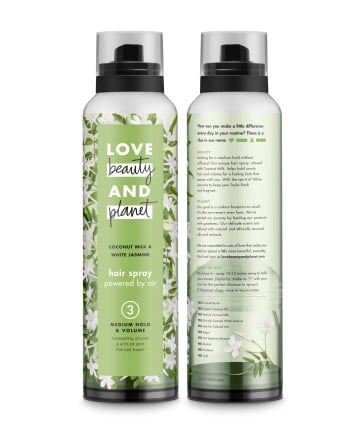 Love Beauty and Planet Coconut Milk & White Jasmine Medium Hold & Volume Hair Spray