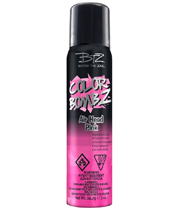Beyond the Zone Color Bombz Air Head Pink Temporary Hair Color Spray