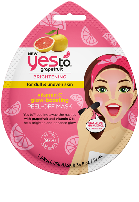Yes To Grapefruit Vitamin C Glow-Boosting Peel-Off Mask