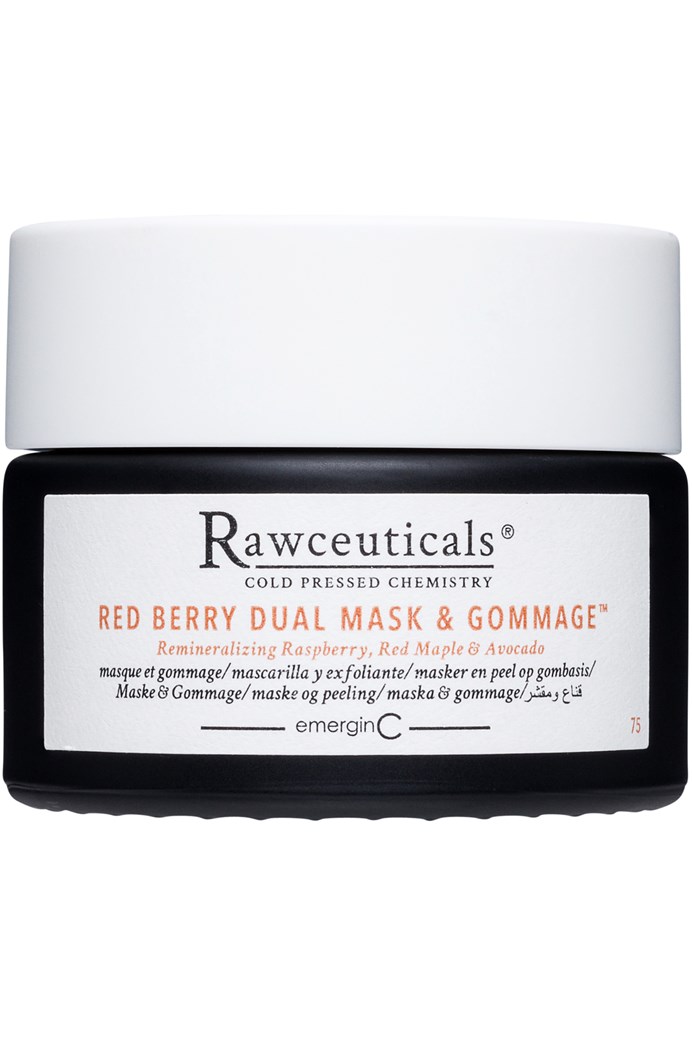 EmerginC Rawceuticals Red Berry Dual Mask & Gommage