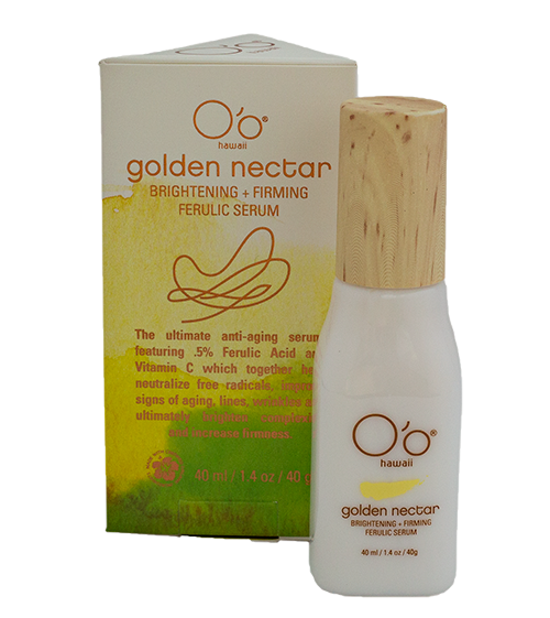 O'o Hawaii Golden Nectar Brightening + Firming Ferulic Serum