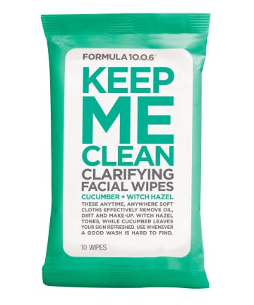 Formula 10.0.6 Keep Me Clean Clarifying Facial Wipes