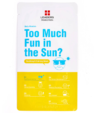 Leaders Daily Wonders Too Much Fun in the Sun Sheet Mask