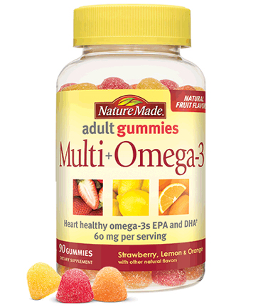 Nature Made Multi + Omega-3 Adult Gummies