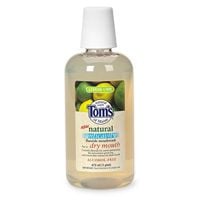 Tom's of Maine Natural Anticavity Fluoride Mouthwash for Dry Mouth, Lemon-Lime, 1 pt