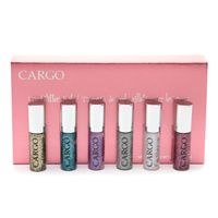 CARGO Eye Glitter Multi-Color Mini Vials Kit, 1 set
