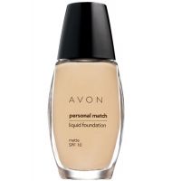 Avon PERSONAL MATCH Natural Liquid Foundation SPF 10